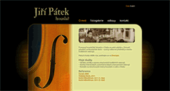 Desktop Screenshot of patek-violin.cz