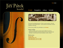 Tablet Screenshot of patek-violin.cz